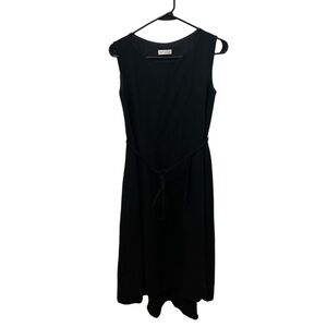 Lattelier Black Tie Waist Dress Size Small